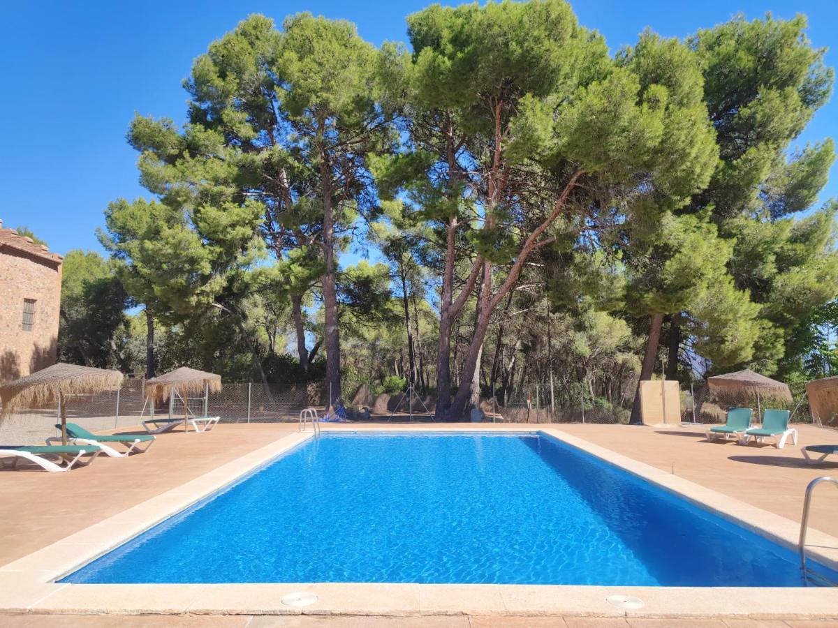 Masia De San Juan Casa Numero 15 En Castillo Con Piscina, Aire Acondicionado Y Terraza Privada Segorbe Buitenkant foto