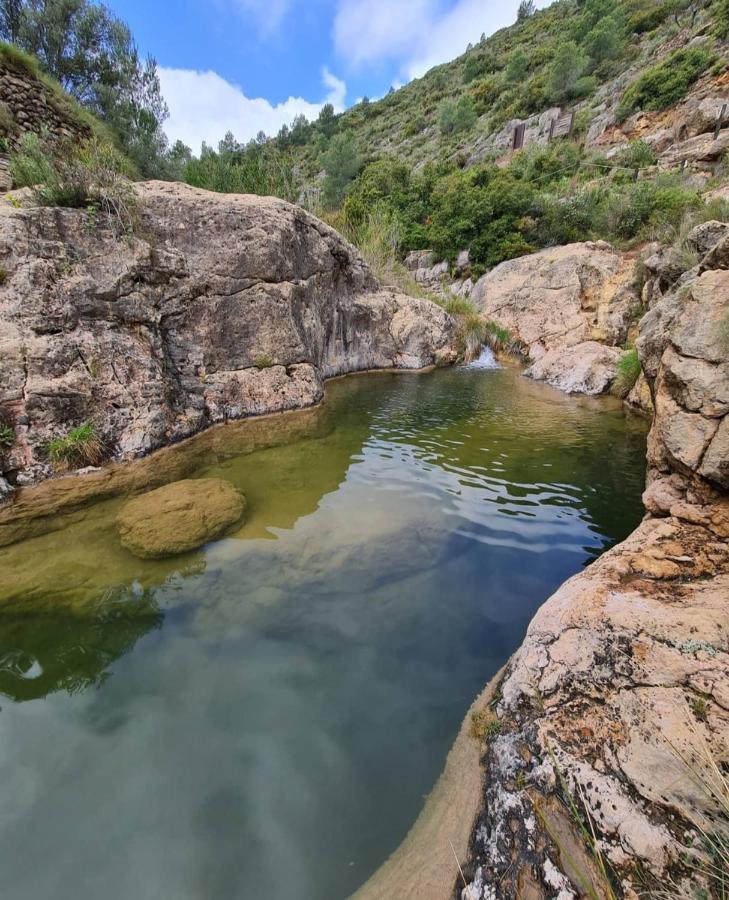Masia De San Juan Casa Numero 15 En Castillo Con Piscina, Aire Acondicionado Y Terraza Privada Segorbe Buitenkant foto