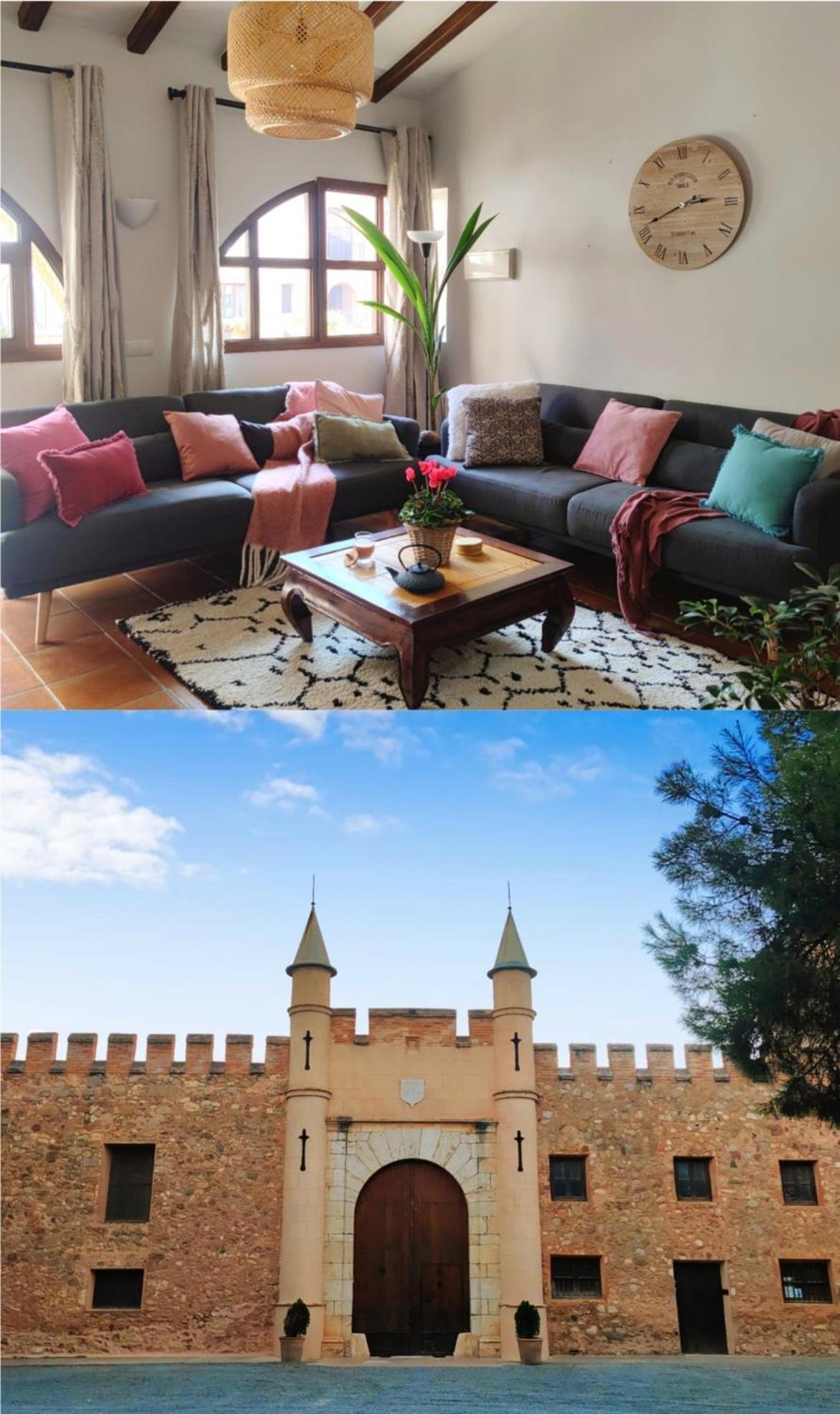 Masia De San Juan Casa Numero 15 En Castillo Con Piscina, Aire Acondicionado Y Terraza Privada Segorbe Kamer foto